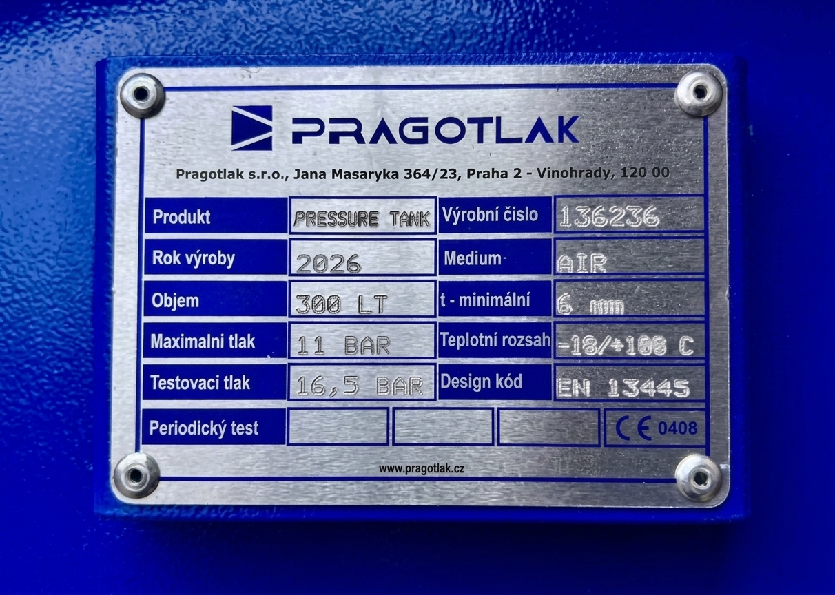 vzdusnik pro kompresor pragotlak 300